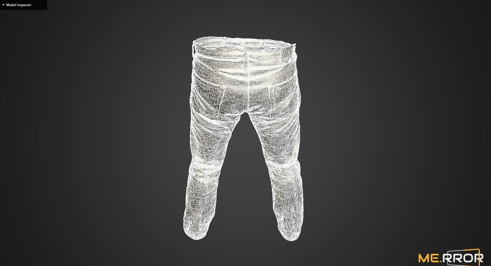 Male Jeans 3D model_9