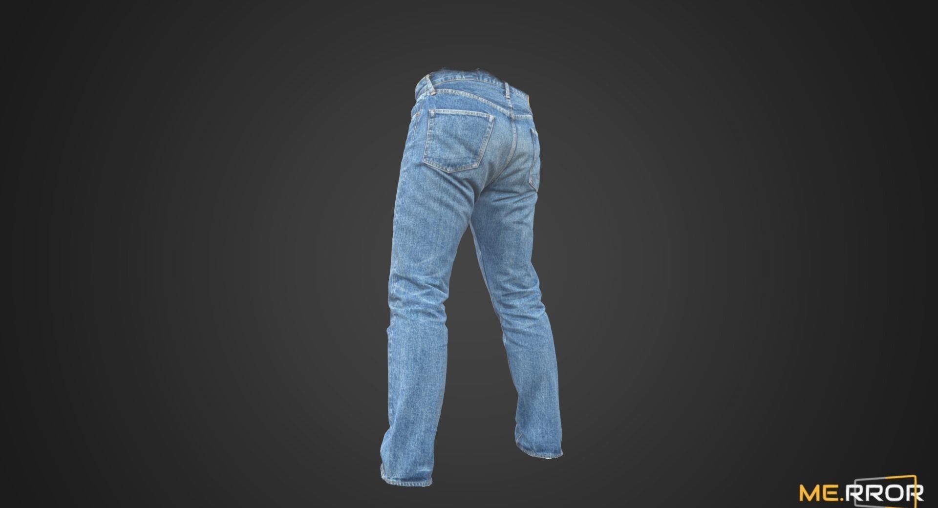 Male Jeans 3D model_1