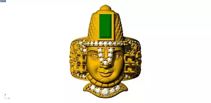 BALAJI RING 3D print model