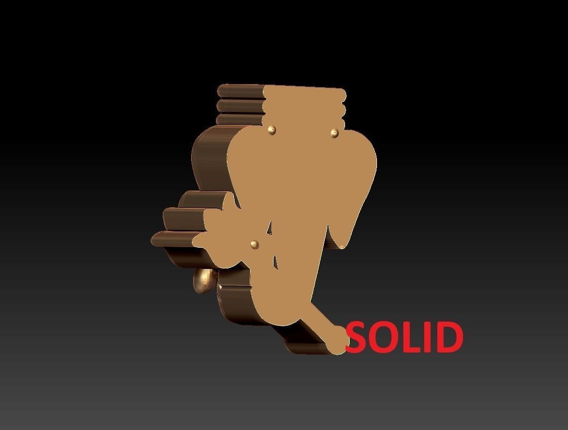 VINAYAGAR PENDENT 3D print model_6