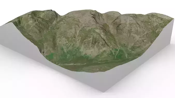 Scafell Pike 3D model