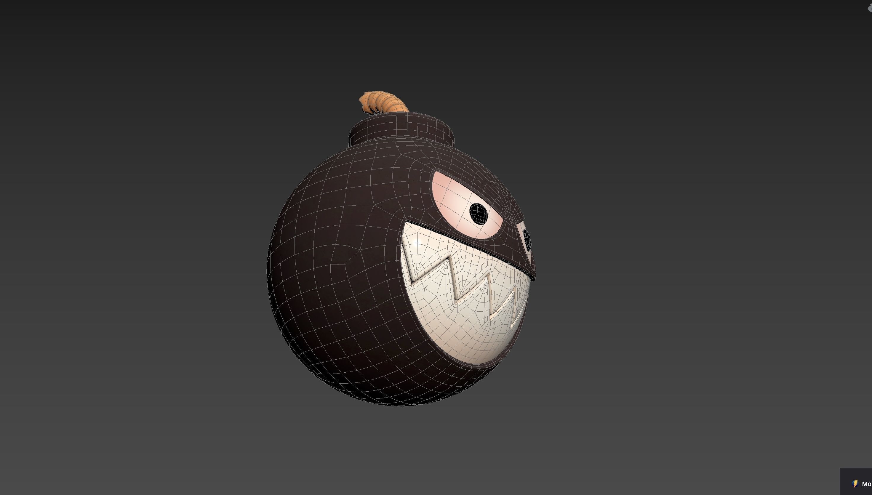 Character239 Bomb Monster 3D model_16
