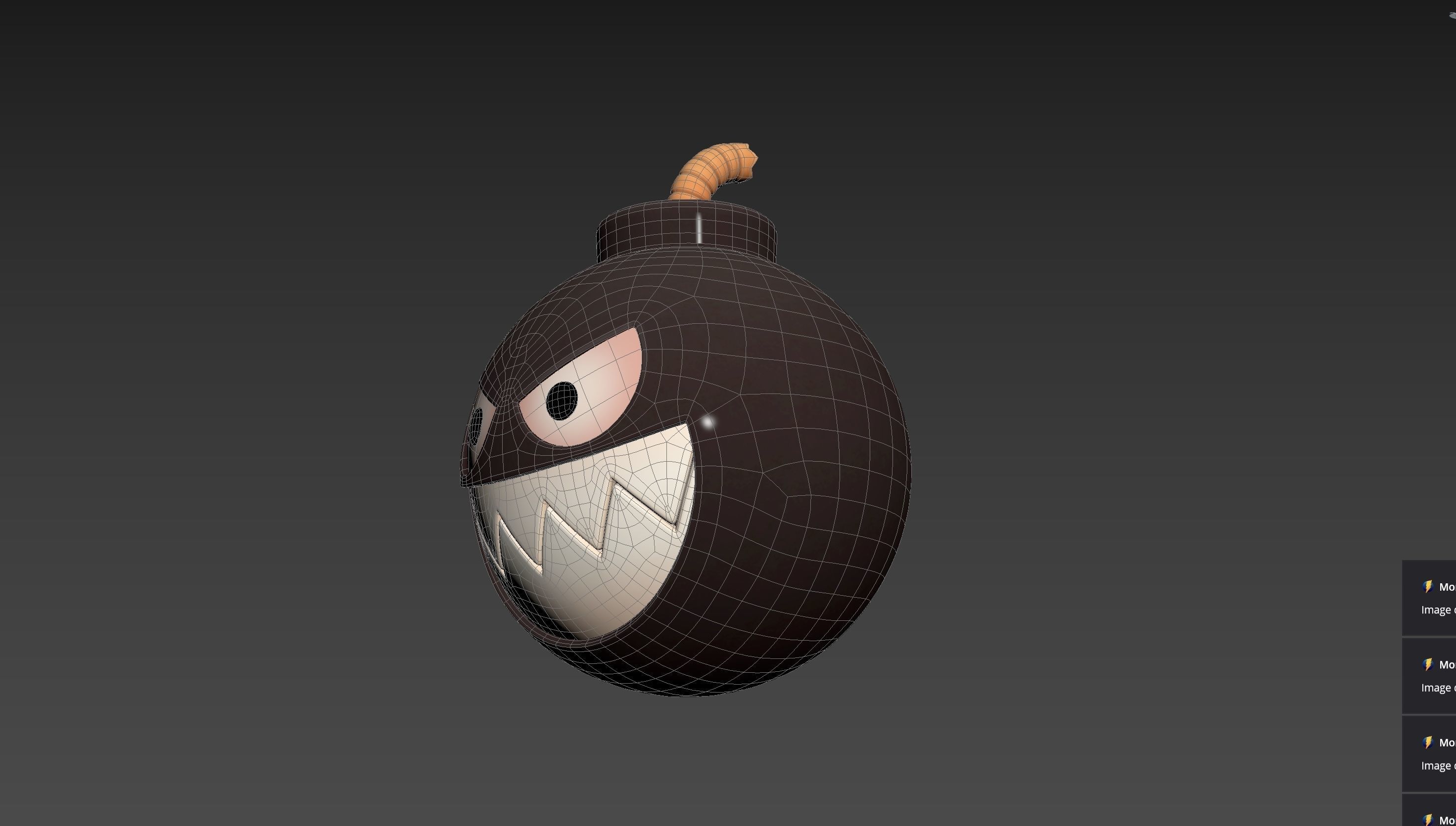 Character239 Bomb Monster 3D model_27