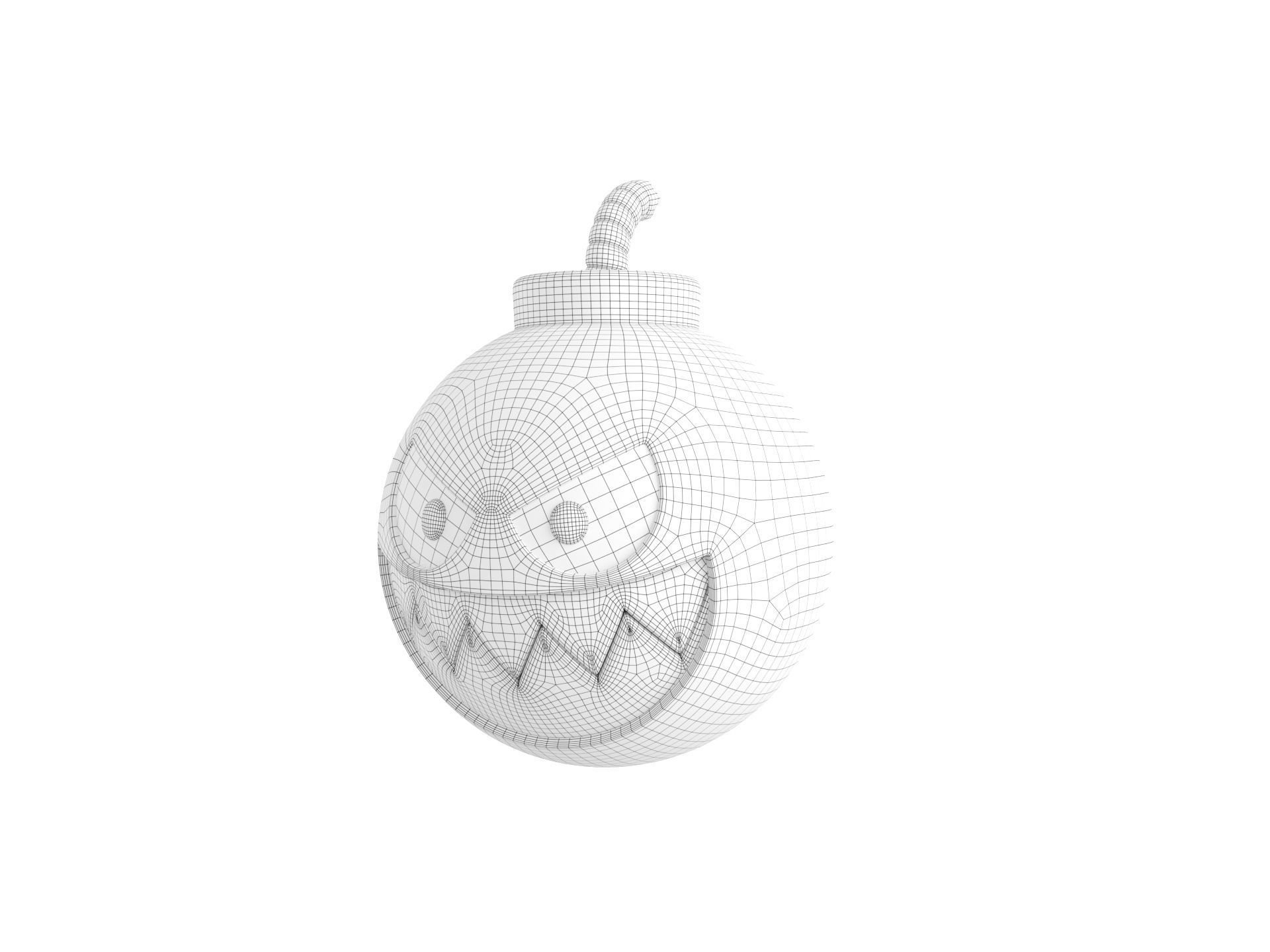 Character239 Bomb Monster 3D model_33