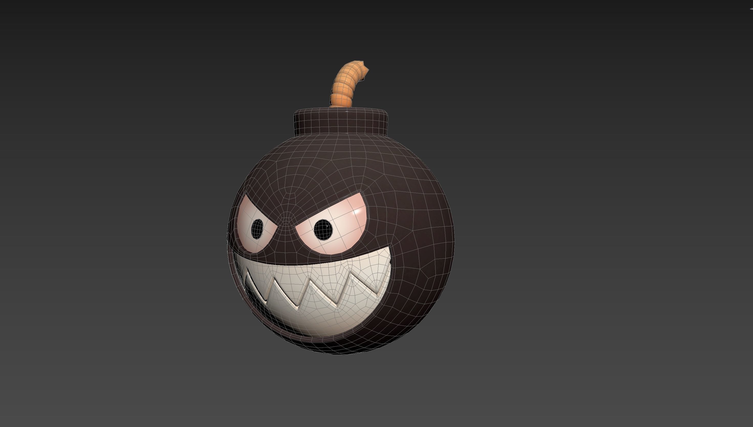 Character239 Bomb Monster 3D model_11