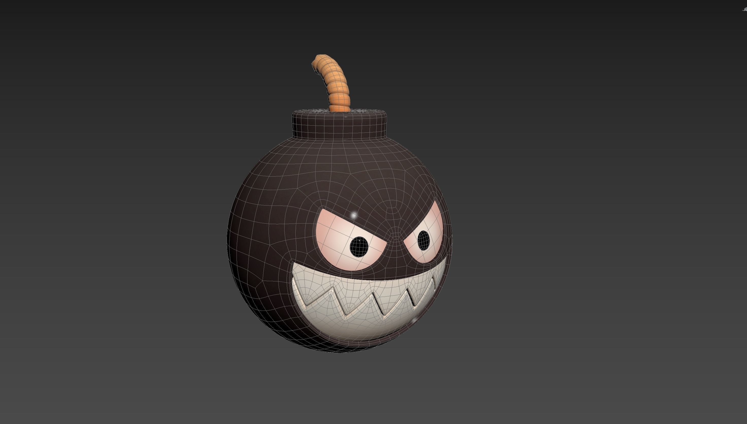 Character239 Bomb Monster 3D model_14