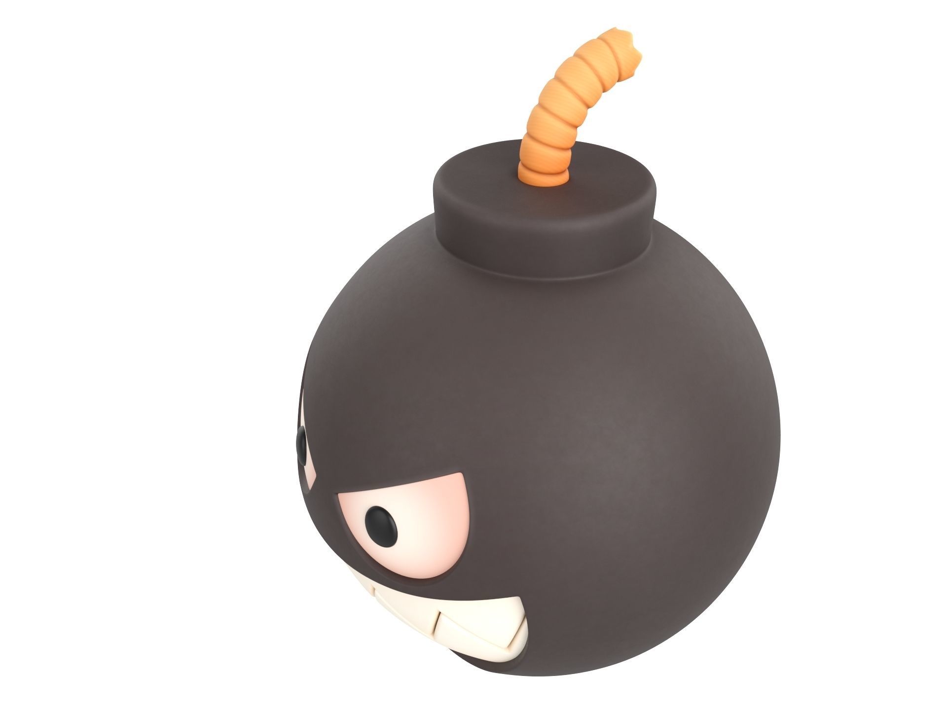 Character239 Bomb Monster 3D model_9