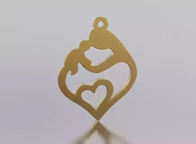 Mother Baby Pendant