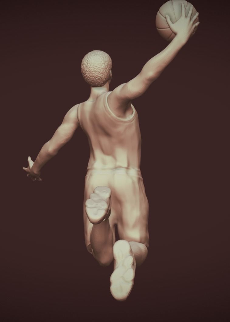 Basketball Jump 3D print model_4
