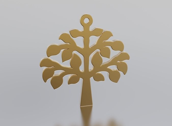 Tree pendnat 3D print model