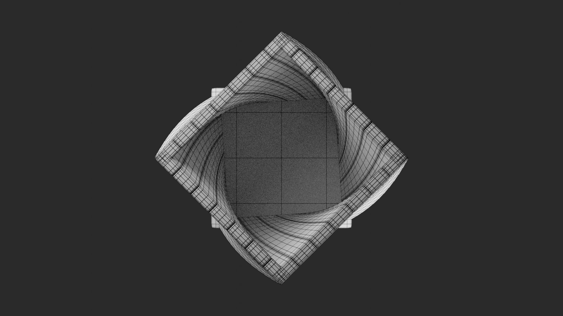 Rainbow Color Pencil Container 3D print model_7