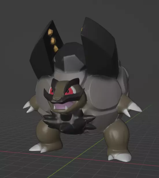 Golem Alolan Form 3D print model_0