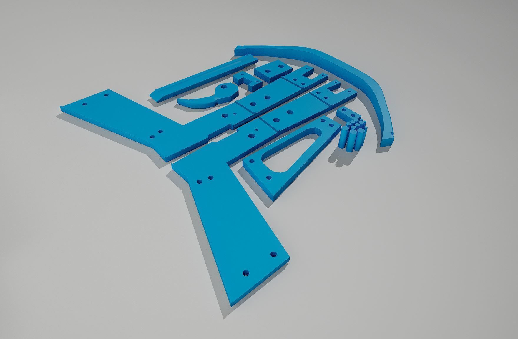 3D Print Working Hand Crossbow 3D print model_6