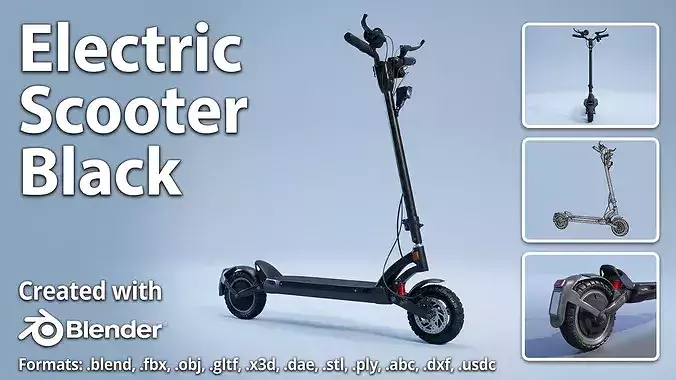 Offroad E-Scooter Basic Dark Version