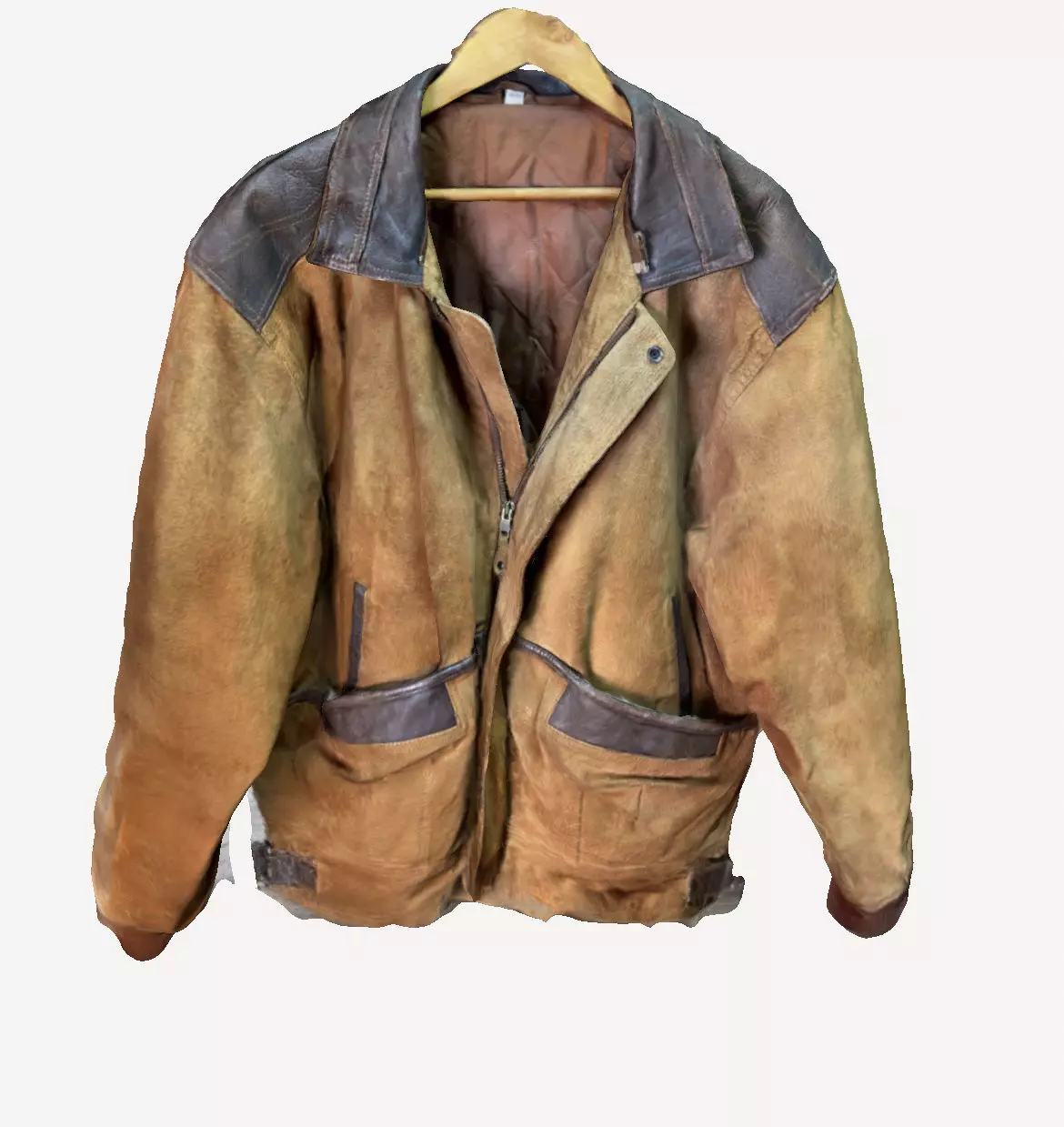 Vintage Cowboy Leather Jacket 3D print model