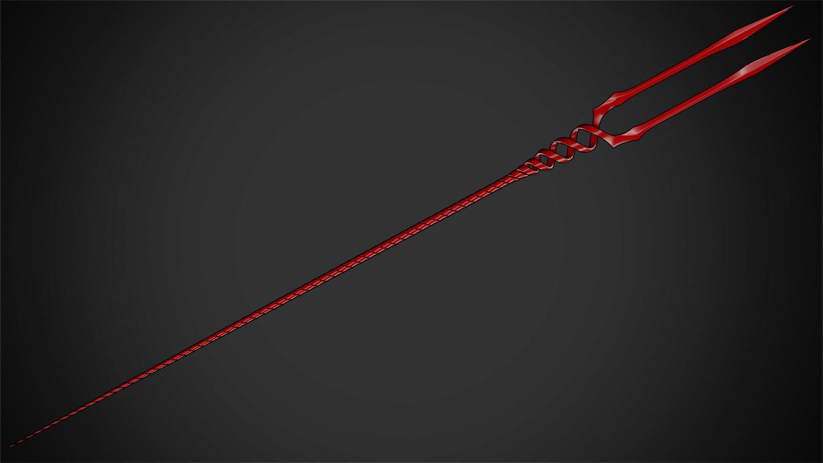 Evangelion Spear of Longinus for Cosplay 3D model 3D printable CGTrader