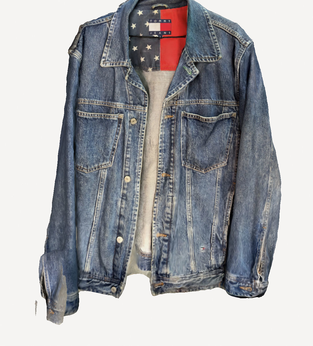 Tommy Jeans Denim Jacket 3D print model_3