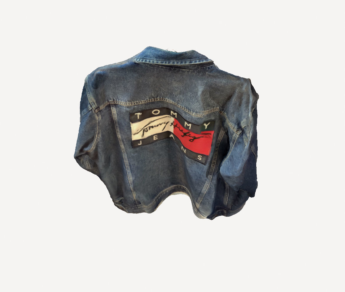 Tommy Jeans Denim Jacket 3D print model_1
