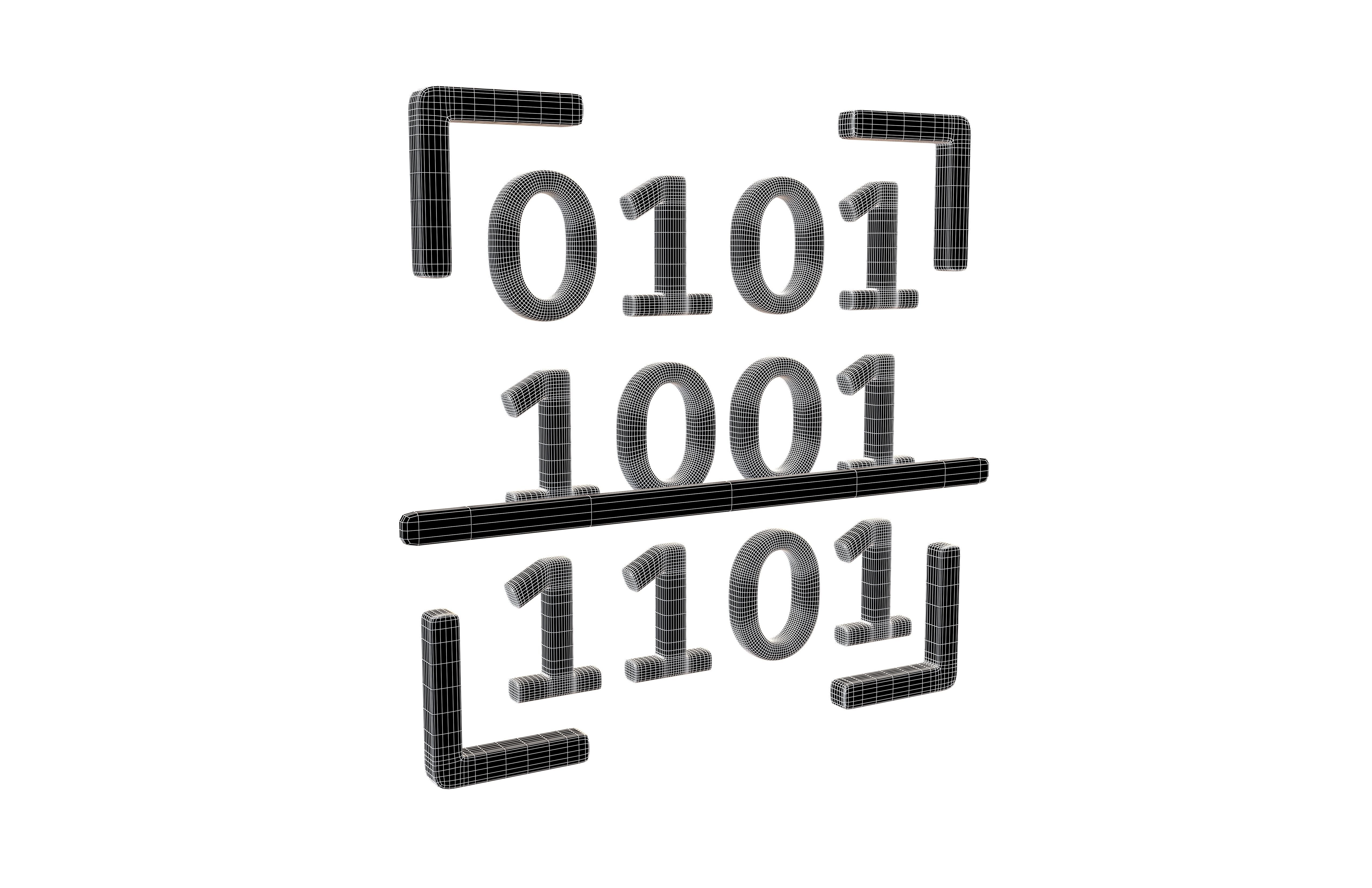 Data Scan Icon v1 002 Low-poly 3D model_4