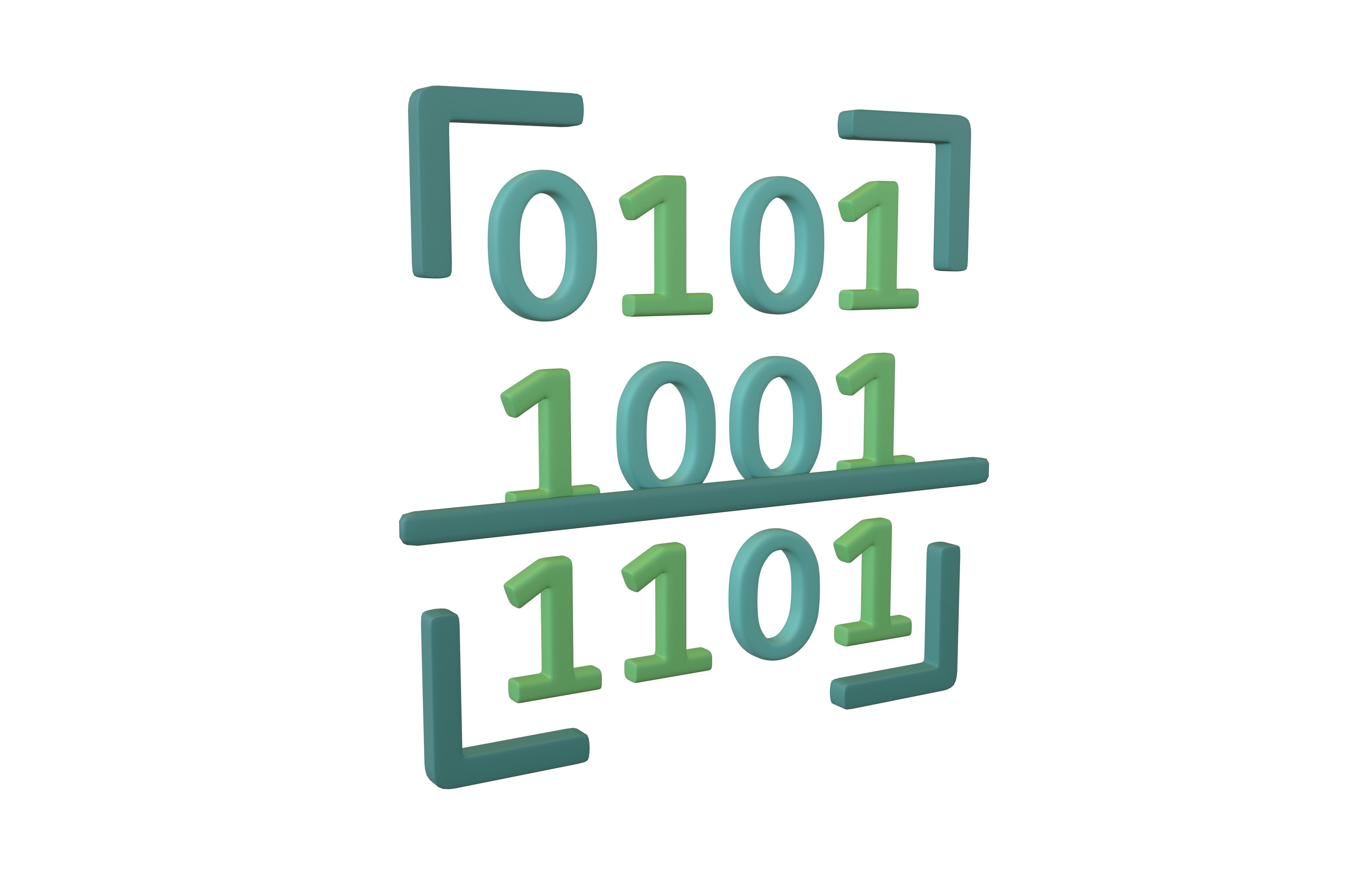 Data Scan Icon v1 002 Low-poly 3D model_1