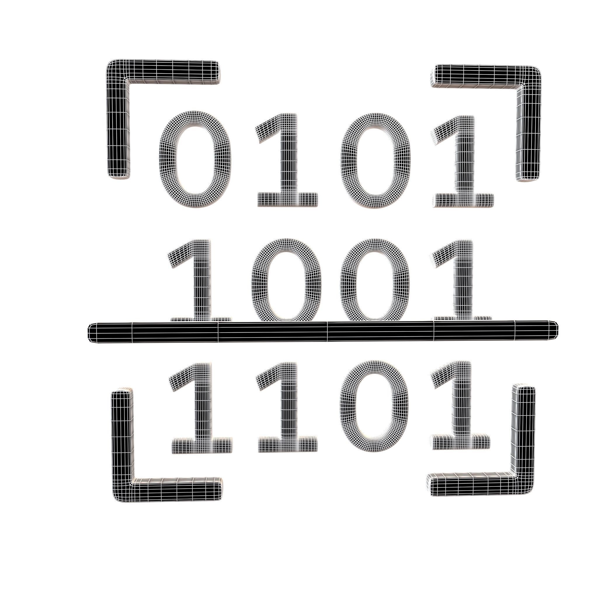 Data Scan Icon v1 002 Low-poly 3D model_6