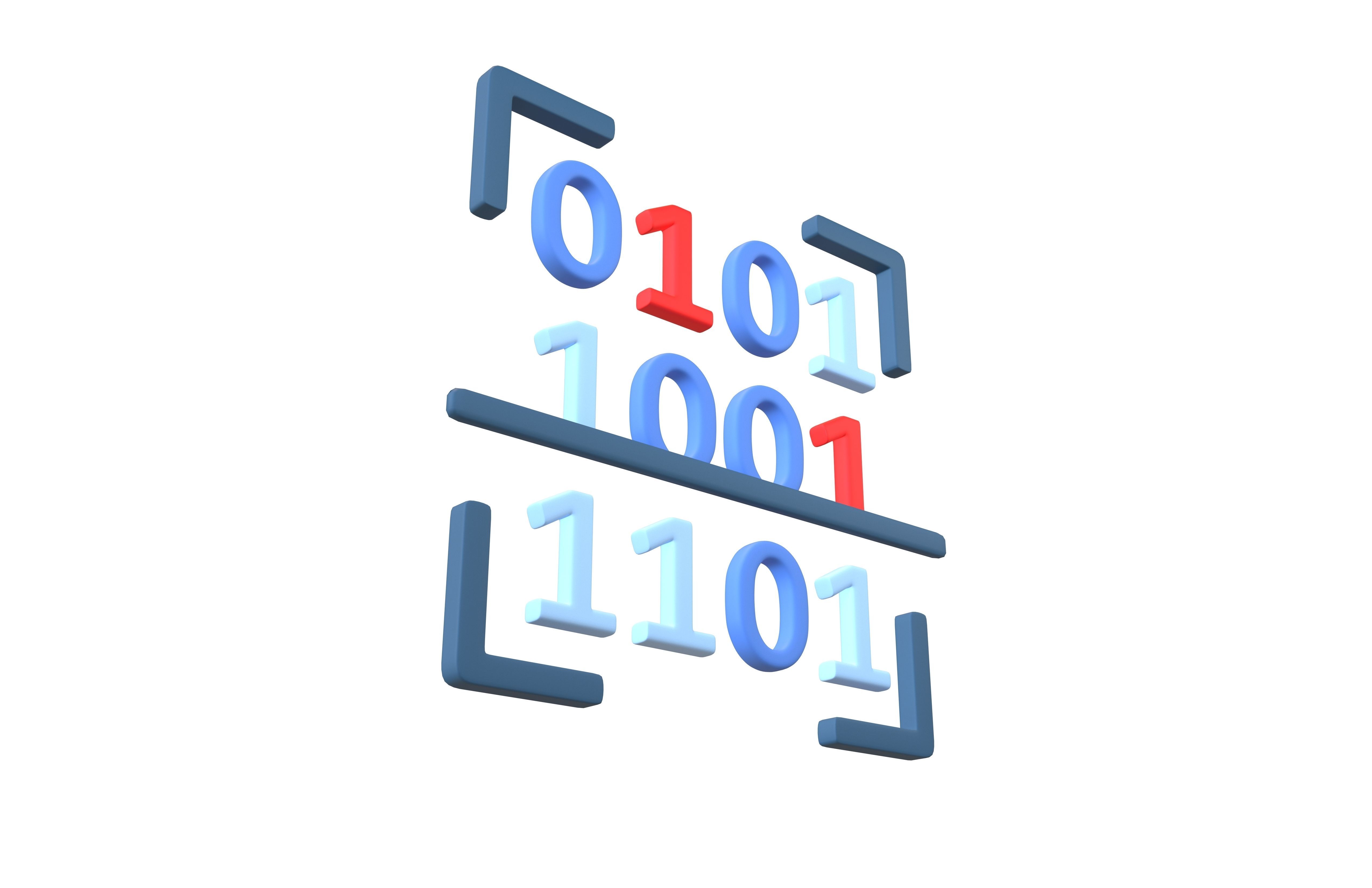 Data Scan Icon v1 003 Low-poly 3D model_3