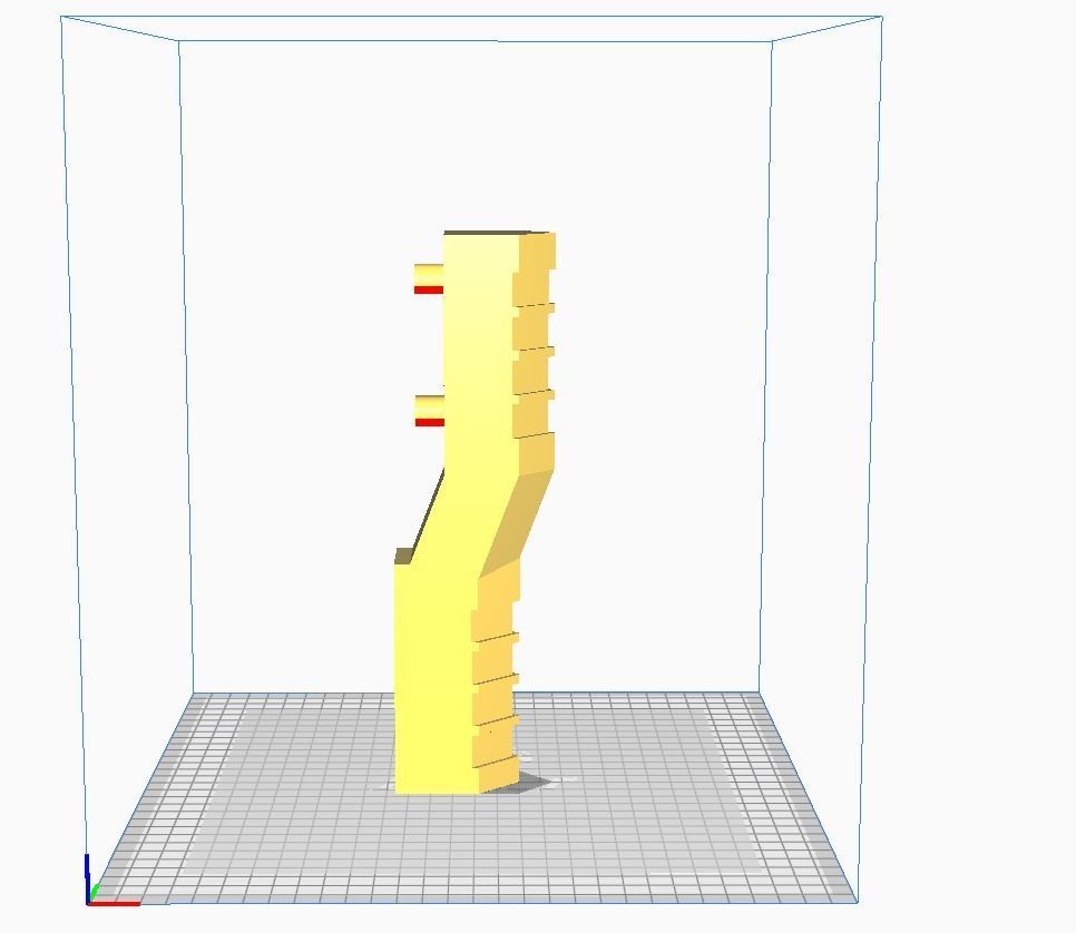 Original Tentetsutou Double Edged Sword STL 3D print model_4