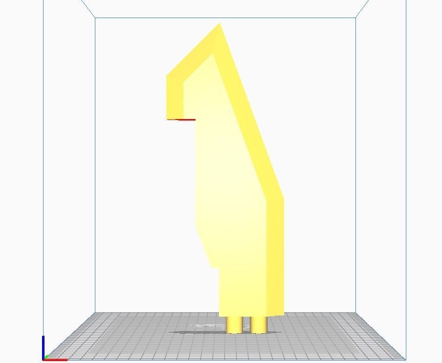 Original Tentetsutou Double Edged Sword STL 3D print model_6