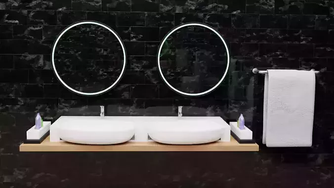  Bathroom  3D model