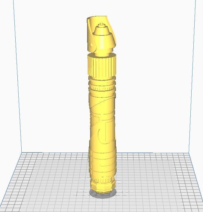 Original Serenity Lightsaber Hilt STL 3D print model_3