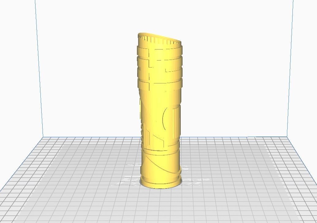 Original Serenity Lightsaber Hilt STL 3D print model_6