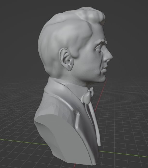 Jackie Wilson 3D print model_15