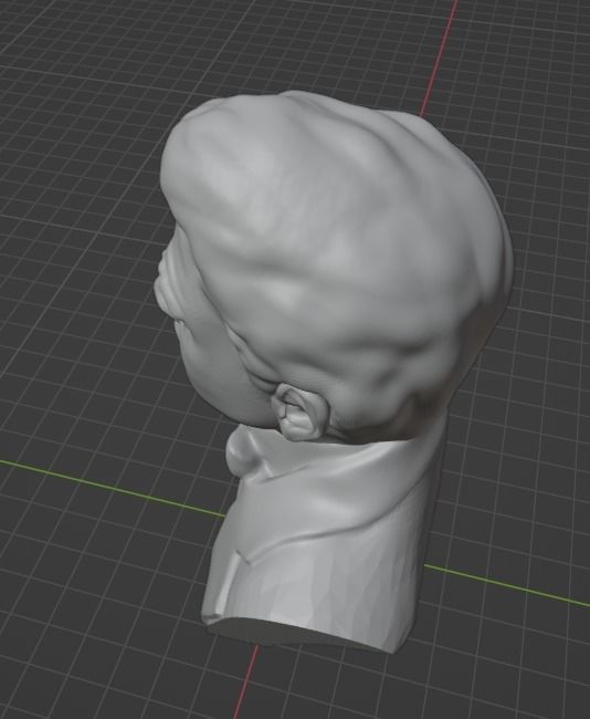 Jackie Wilson 3D print model_20