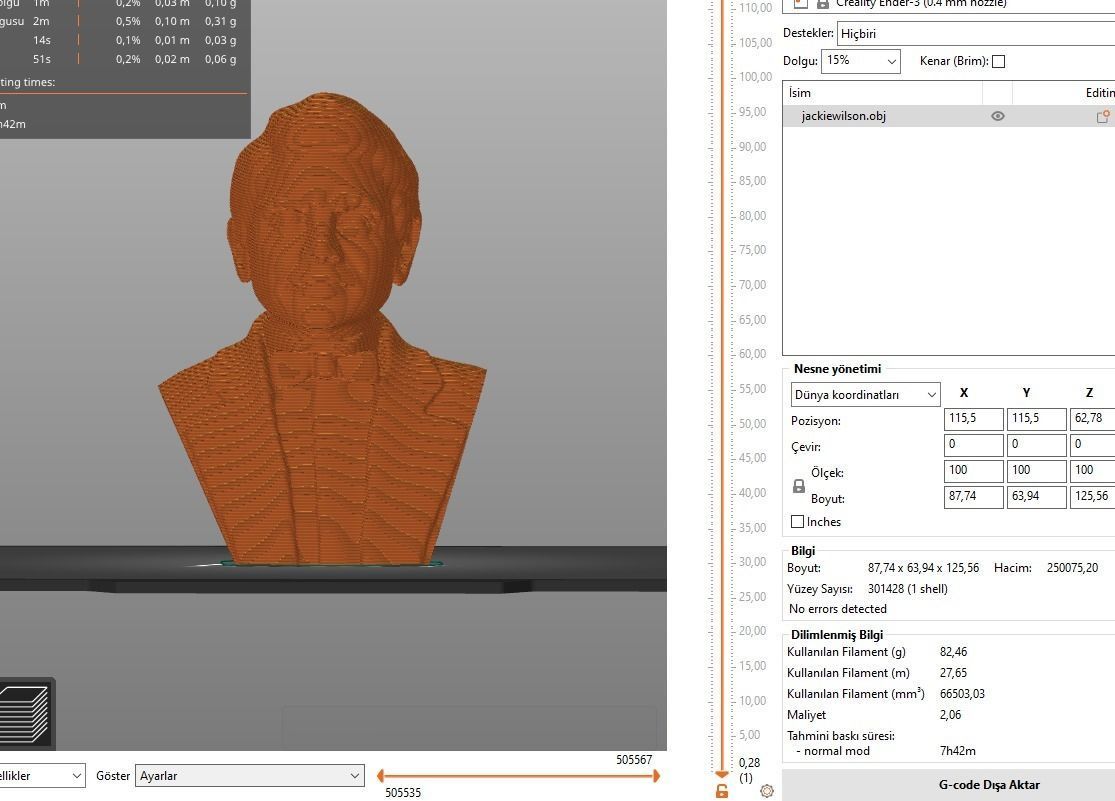 Jackie Wilson 3D print model_13