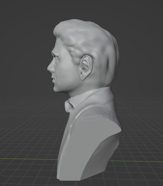 Jackie Wilson 3D print model_2