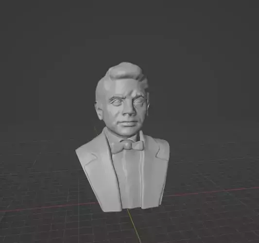 Jackie Wilson 3D print model