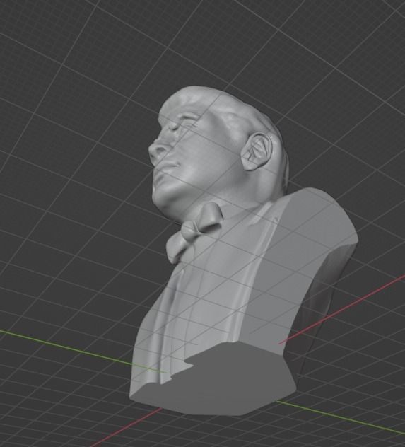 Jackie Wilson 3D print model_4
