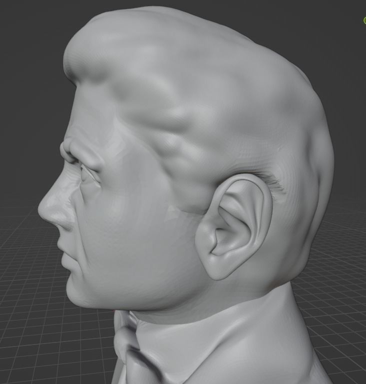 Jackie Wilson 3D print model_8