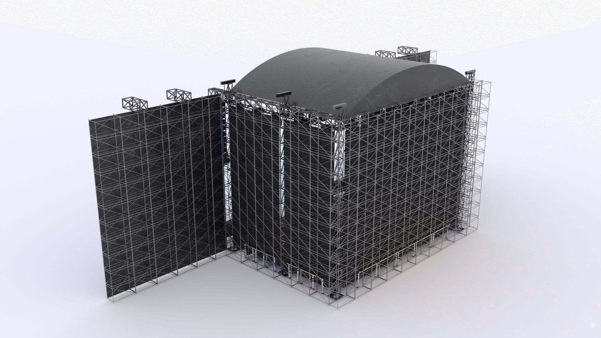 Concert Stage 3D model_4