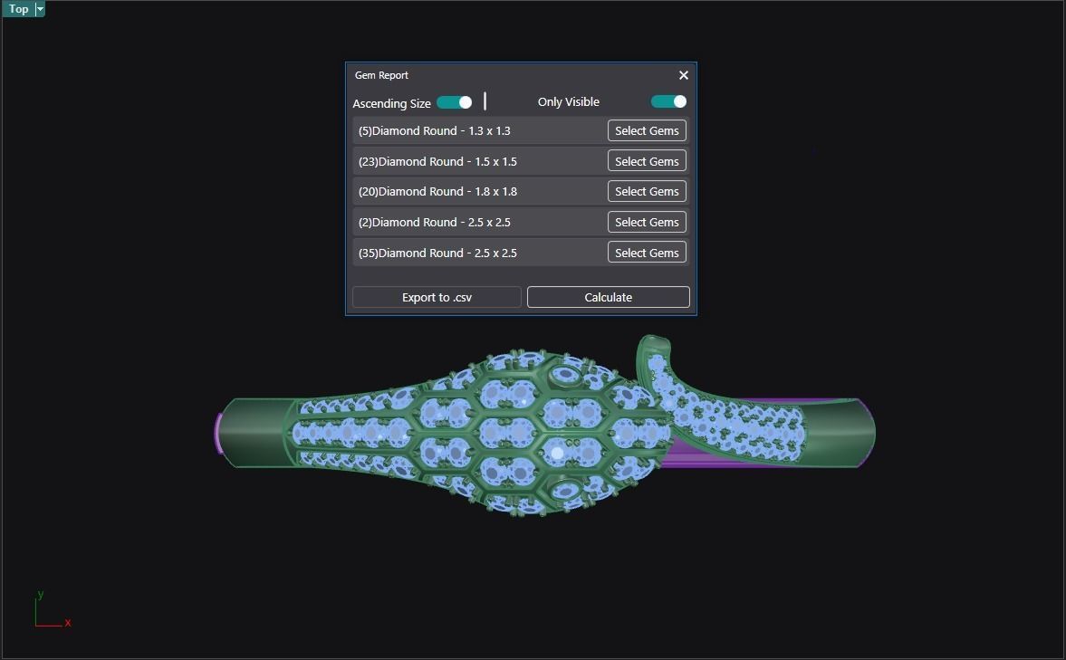 Bracelet Snake 3D print model_3