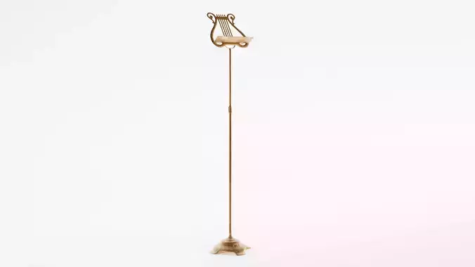 Antique Brass Music Stand