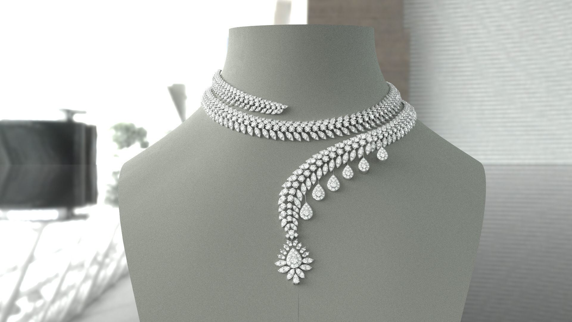 Necklaces 3D print model_2