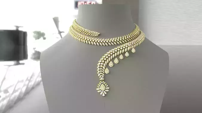 Necklaces 3D print model