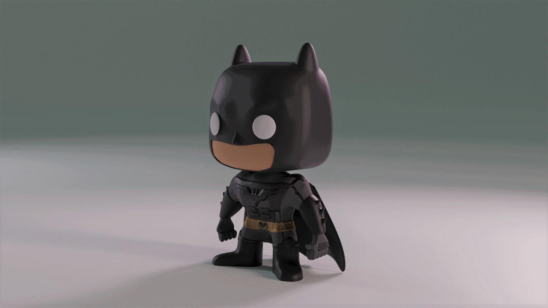 BatMan The Dark Night for 3d printing 3D model_3