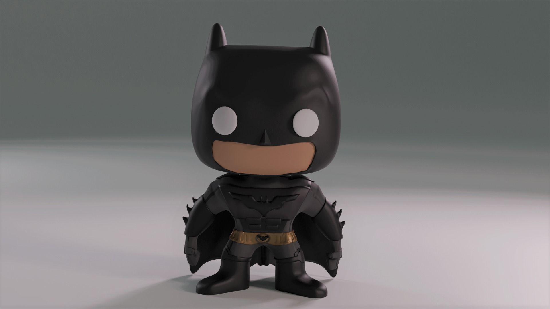 BatMan The Dark Night for 3d printing 3D model_1