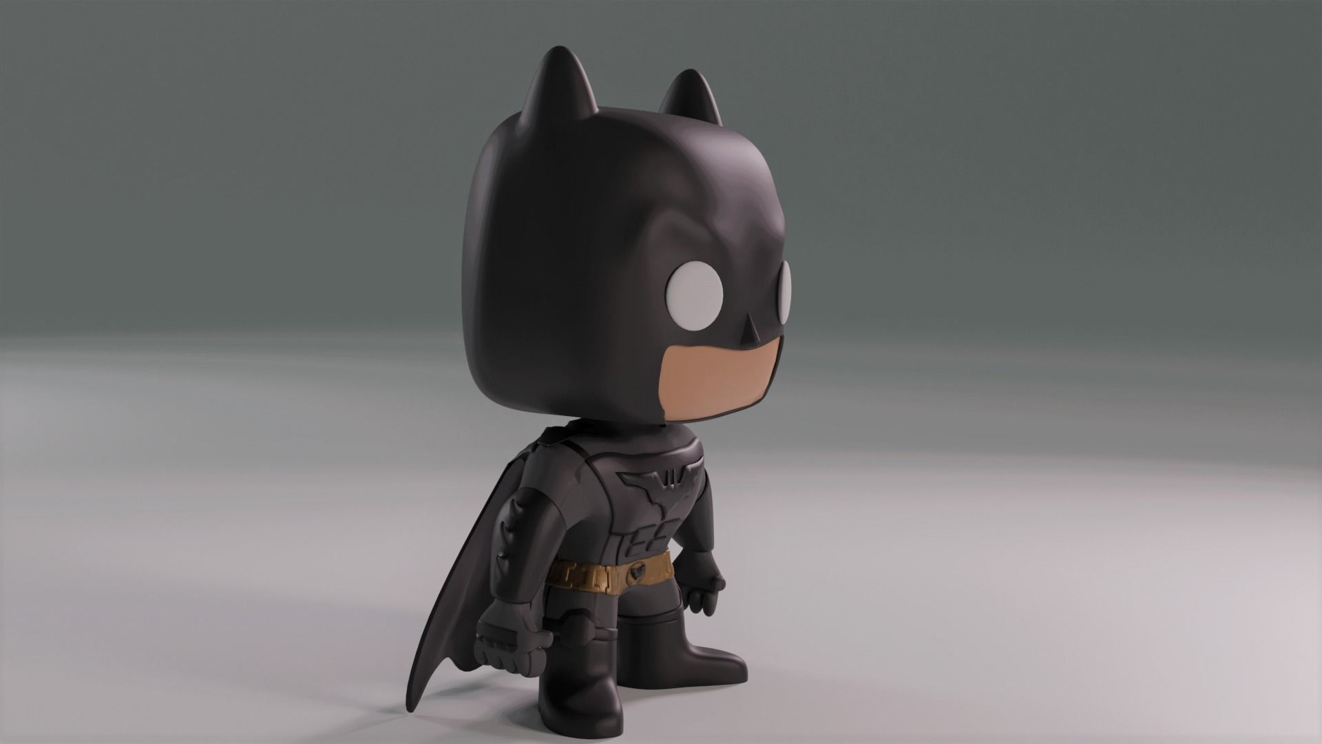 BatMan The Dark Night for 3d printing 3D model_13
