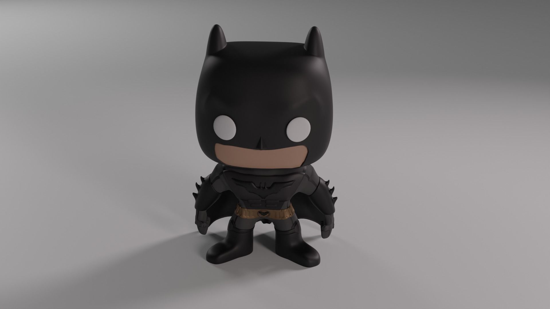 BatMan The Dark Night for 3d printing 3D model_15