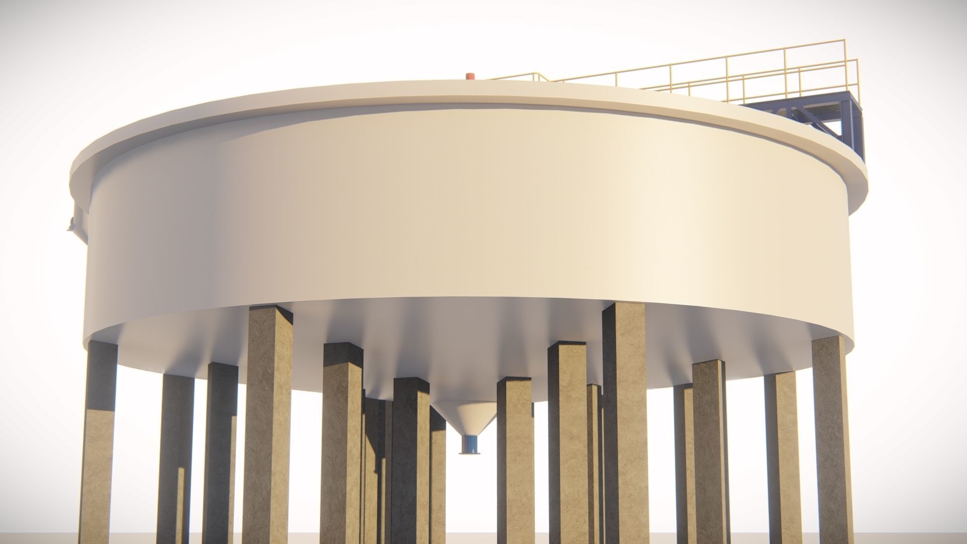 thickener 3D model_3