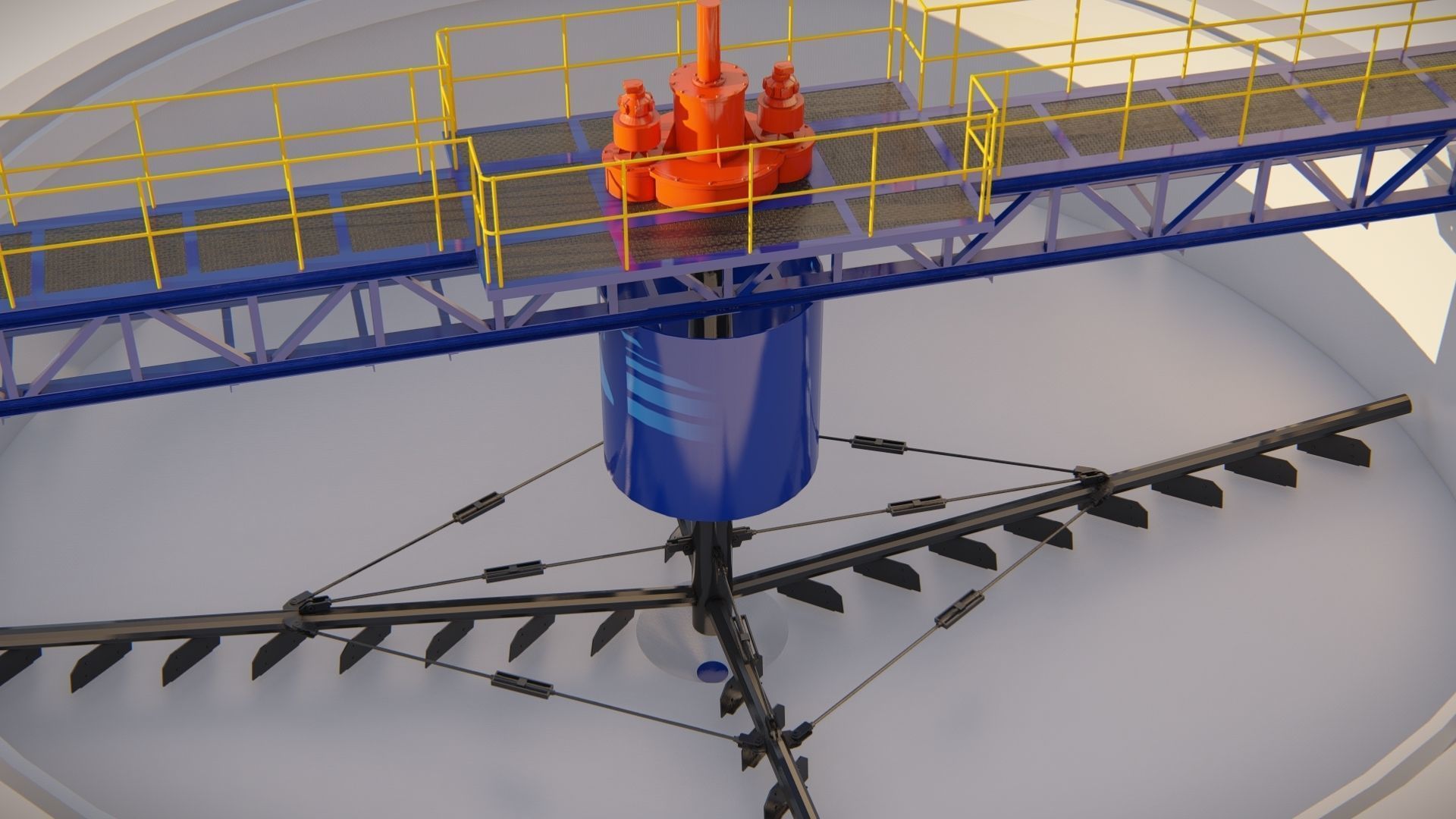 thickener 3D model_1