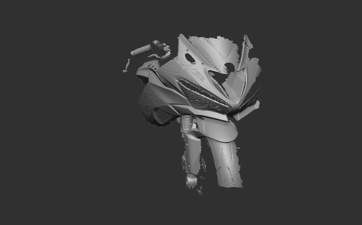 Kawasaki-ZX6R-2019 3D model_0